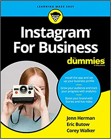 Instagram For Business For Dummies by Jenn Herman
